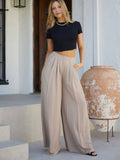 Pleated Paradise Pant in Toffee