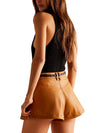 Free Reign Vegan Short in Brown Sugar