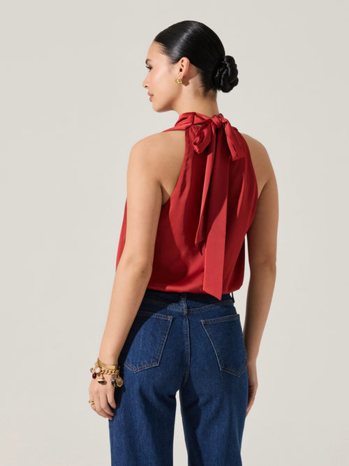Joleisa Top in Rust