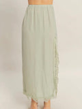 Walk In The Park Skirt in Sage