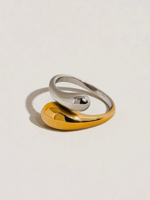 Gabrielle Ring in Two Tone