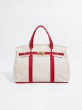 Boatkin Canvas Boat Bag in Red