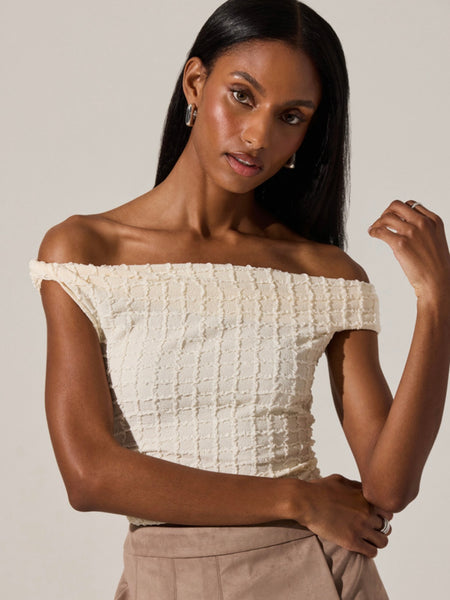 Lindy Top in Cream