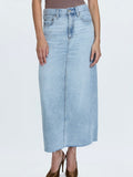 Raye Denim Skirt in Jardin