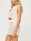 Sander Top in Cream