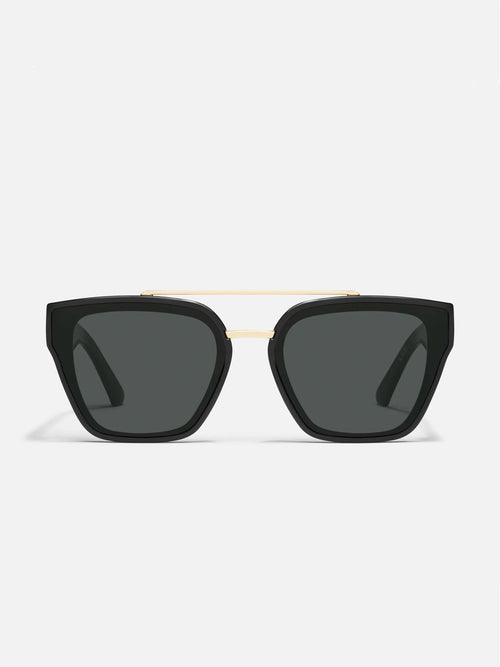 Sweet Talker Sunnies in Black & Smoke