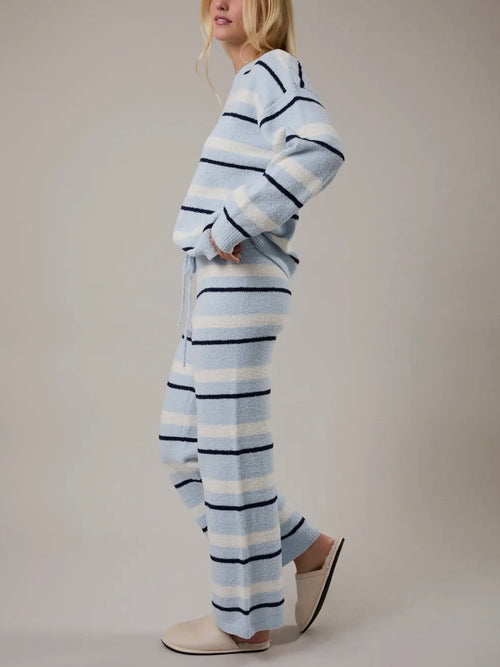 Stuck On Stripes Set in Light Blue