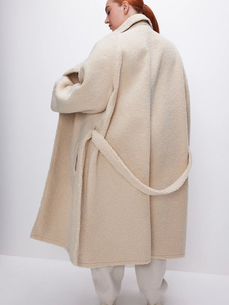 Uniform Trench Coat in Bone