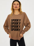 Devyn Oversized Sweatshirt in Spooky Dusk