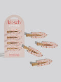 Recycled Plastic Creaseless Clips 4pc in Cherry Print