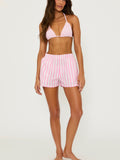 Tia Short in Prism Pink Stripe