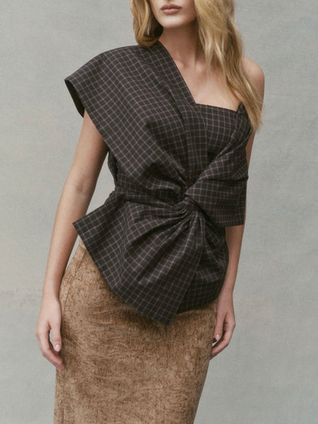 Gia Mini Skort in Spiced Plaid