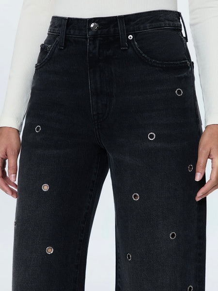 Hendrix High Rise Relaxed Jean in Glamour