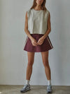 Full Port Skirt in Wine