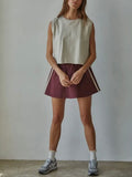 Full Port Skirt in Wine