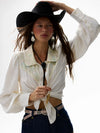 Debbie Button Up in Cream