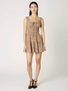 Salt Dress in Henna Gingham