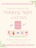 Mahjong 101 Ticket