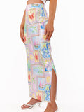 Sunlight Midi Skirt in Summer Soleil Sequins