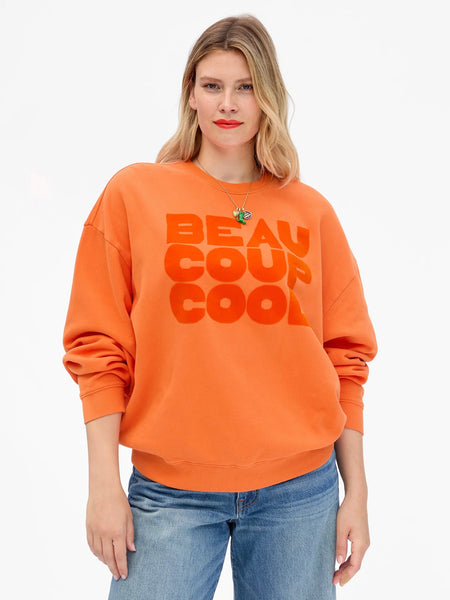 Oversized Sweatshirt in Zucca Beaucoup Cool