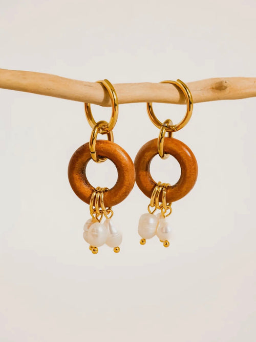 Valesse Pearl Drop Earrings