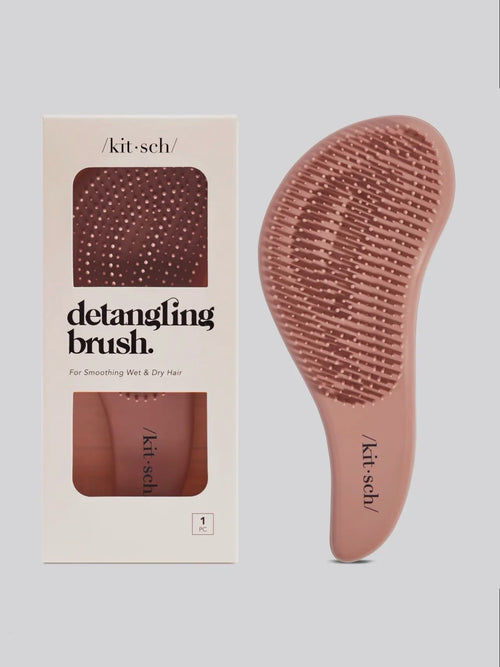 Detangling Brush in Terracotta