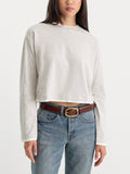 The Long Sleeve Layered Tee in Vintage Grey