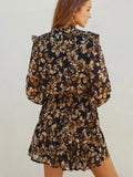 Falling for Florals Mini in Midnight Taupe