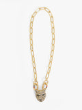 Le Pendant Necklace in Vintage Gold