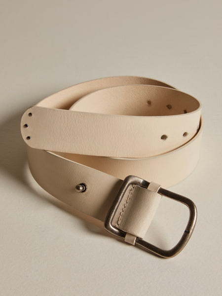 WTF Gallo Leather Belt in Black