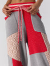 Snow Much Fun Lounge Pant in Patchwork Combo