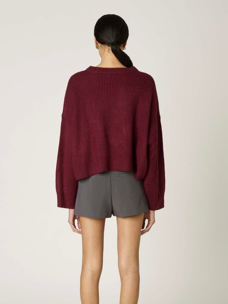 Ariana Sweater in Pinot