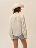 Debbie Button Up in Cream