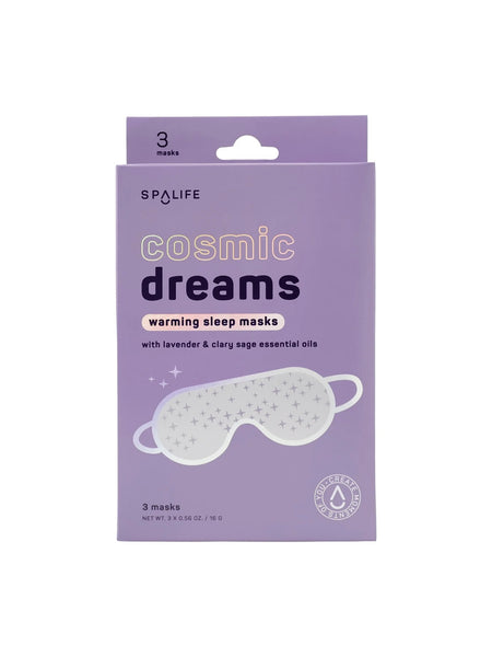 Cosmic Dreams Warming Sleep Masks 3pk