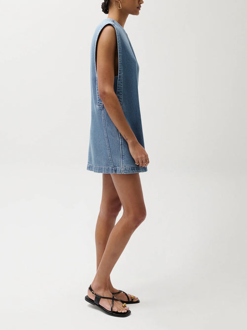Karla Mini Dress in Attitude