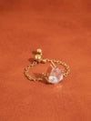 Alora Pear CZ Chain Ring