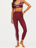 Rella Legging in Crimson Dot