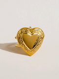 Sefina Locket Heart Ring