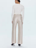 Tate Pant in Champagne Luster