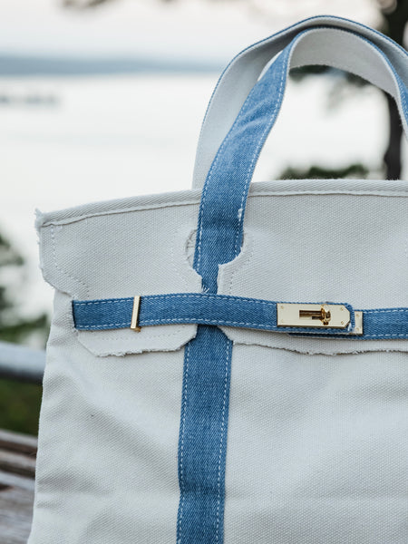 Boatkin Canvas Boat Bag in Denim