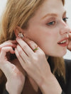 Tulip Open Ring