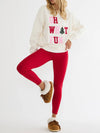 Devyn Oversized Sweatshirt in Frost
