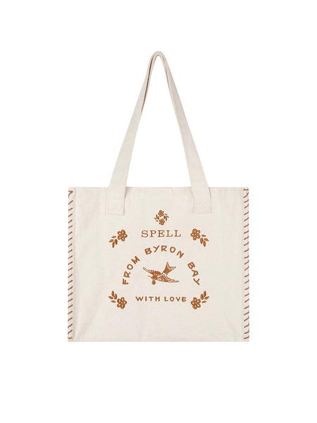 Holiday Tote Bag in Rope