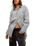 FP Freddie Striped Shirt Shirt in Nautical Combo