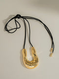 Sable Horseshoe Western Necklace