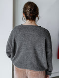 Piper Cardigan in Charcoal