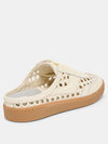 Notice Slide in Off White Woven Stella