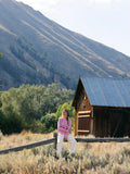 Callie Sweater in Pink Milk & Cookies