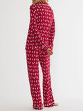 Livy & Connie PJ Set in Rouge Frost
