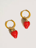 Berry Strawberry Earring